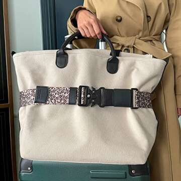 The Original Cincha Travel Belt for Luggage - Add a Bag Luggage Strap for Carry On Bag - Airport Travel Accessories for Women & Men - As Seen on Shark Tank