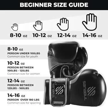 Sanabul Essential Gel Boxing Gloves for Men & Women, Kickboxing MMA, Muay Thai Gloves and Heavy Bag Training Punching & Sparring, Black/Metallic Silver 10 oz