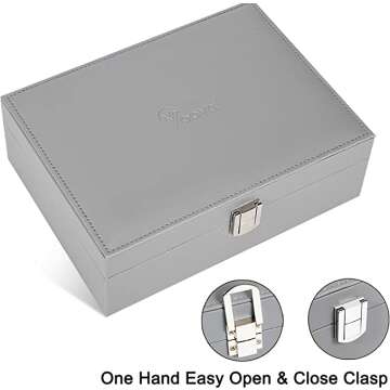 Voova Necklace & Bracelet Organizer - Removable Storage