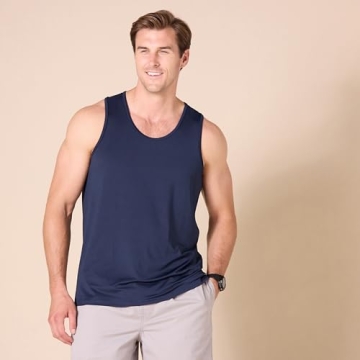 Men's Tech Stretch Tank Top for Fitness and Style