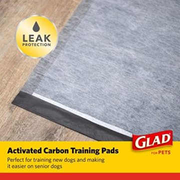 Glad Charcoal Puppy Pads for Indoor Potty Training 150 Count