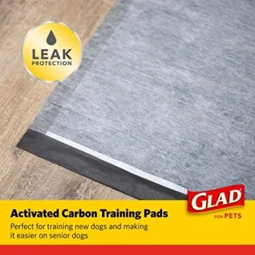 Glad Charcoal Puppy Pads for Indoor Potty Training 150 Count