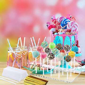 Lollipop Holder Stand Display for Cake Pops and Treats