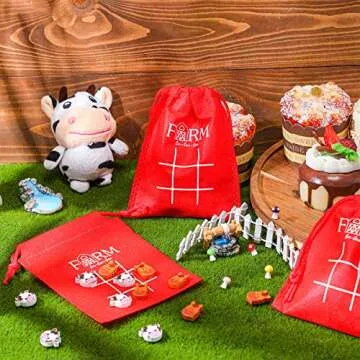 Sotiff 36 Pack Easter Gifts for Kids Tic Tac Toe Strategic Board Game for Kids and Family Farm Animal Favors Bulk Goodie Bag Stuffers Exchange Gift for Classroom Party Favors