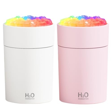 BATULU Essential Oil Diffuser - Compact 220ml Colorful Humidifier With Night Light