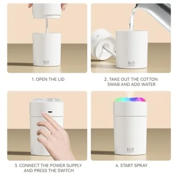 BATULU 220ml Essential Oil Diffuser for Home and Office