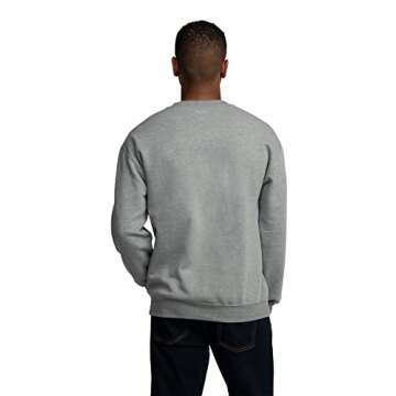Soft and Stylish Eversoft Sweatshirt for Men in Grey Heather