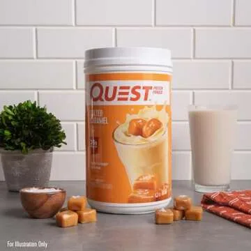 Quest Salted Caramel Protein Powder - 26g Protein, Low Sugar, Gluten Free