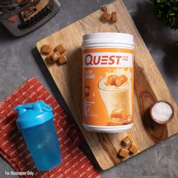 Quest Salted Caramel Protein Powder - 26g Protein, Low Sugar, Gluten Free