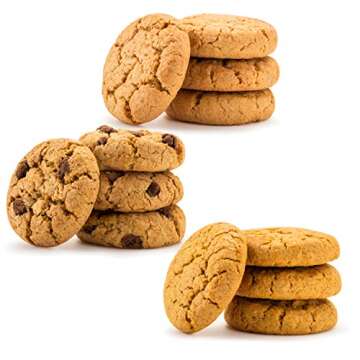 Partake Crunchy Cookies - Variety Pack | Chocolate Chip, GingerSnap & Carrot Oat | Vegan & Gluten Free | Free of Top 8 Allergens | Safe for the School Yard | Tasty, Nutritious & Less Sugar | 4 Boxes
