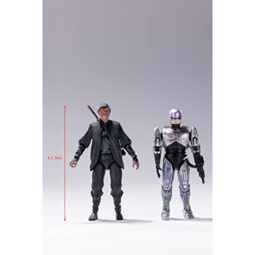 Hiya Toys Robocop 3 Action Figure Two-Pack for Collectors