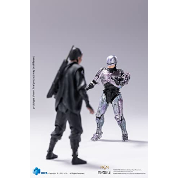 Hiya Toys Robocop 3 Action Figure Two-Pack for Collectors