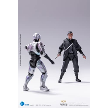 Hiya Toys Robocop 3 Action Figure Two-Pack for Collectors