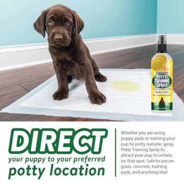 Bodhi Dog Potty Training Spray | Indoor Outdoor Potty Training Aid for Dogs & Puppies | Puppy Potty Training for Potty Pads | Made in USA