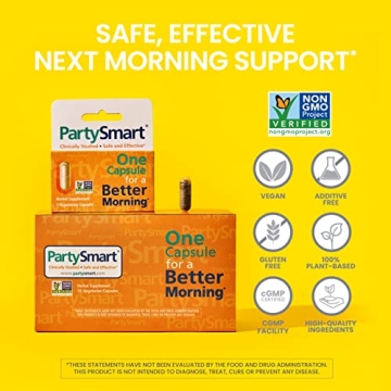 Himalaya PartySmart 10 Capsules for Hangover Relief