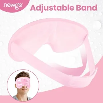 Reusable Cooling Gel Eye Mask for Puffy Eyes and Stress Relief