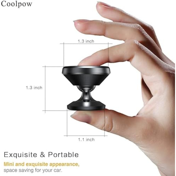 Buy Coolpow Magnetic Phone Holder 2-Pack for Car Use