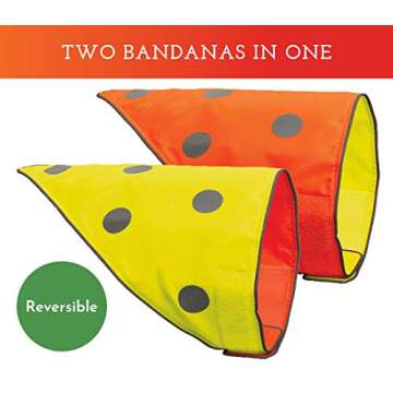 SPOT THE DOG! High Visibility Reflective Bandana Bib
