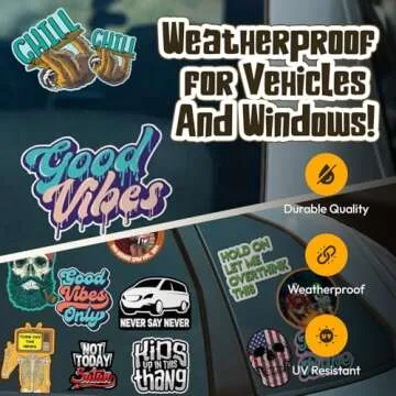 Flour, Coffee, Sugar, Tea Decal Stickers Labeling for Jars Kitchen Organization Four Pack