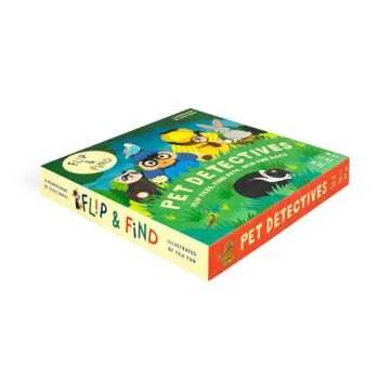 Laurence King Flip and Find Boardgame - Family Fun & Learning Adventure