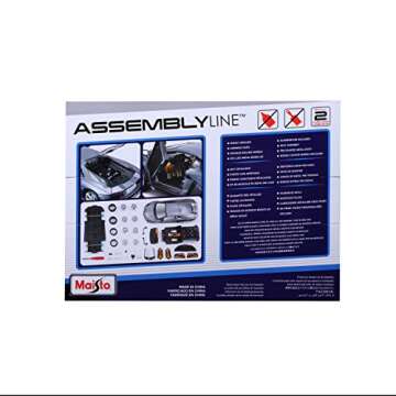 Maisto 1:24 Scale Assembly Line Lamborghini Aventador LP 700-4 Diecast Model Kit (Colors May Vary)