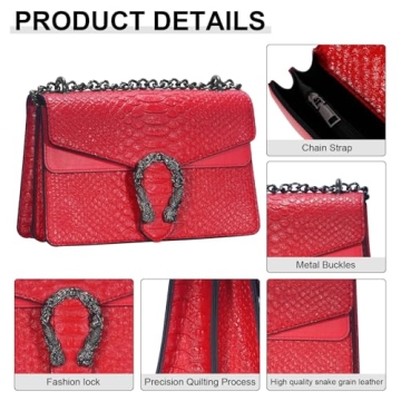 Elegant PU Leather Crossbody Satchel Handbag