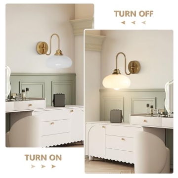 Stylish KCO Vintage Gold Wall Sconce for Every Room