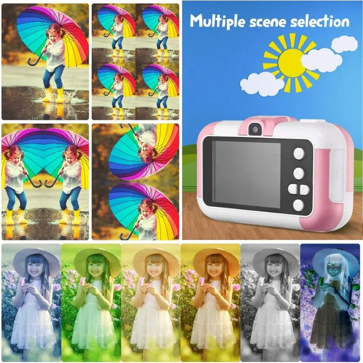 SUZIYO Kids Camera - 1080P Dual Lens for Children