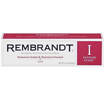 REMBRANDT Intense Stain Whitening Toothpaste - Maximum Cleaning Power
