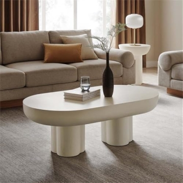 Modway Caspian Oval Coffee Table – Modern Living Room Décor