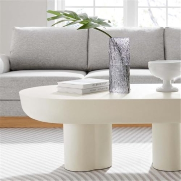 Modway Caspian Oval Coffee Table – Modern Living Room Décor
