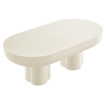 Modway Caspian Oval Coffee Table – Modern Living Room Décor