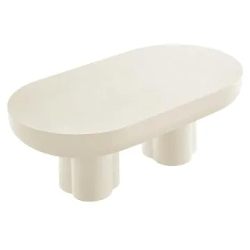 Modway Caspian Oval Coffee Table – Modern Living Room Décor