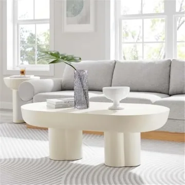 Modway Caspian Oval Coffee Table – Modern Living Room Décor