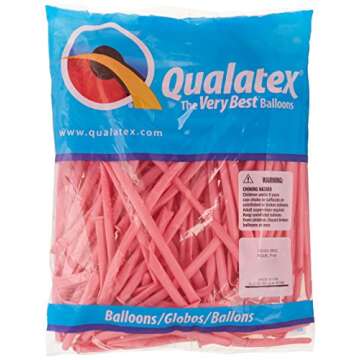 Qualatex Pearl Pink 260Q Latex Balloons for All Occasions