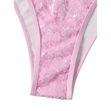 Glittery SweatyRocks Halter Triangle Bikini for Summer