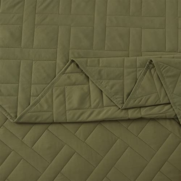 NexHome Queen Quilt Set Lightweight Microfiber Bedding