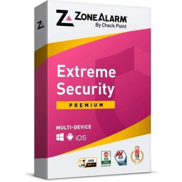 ZoneAlarm Extreme Security Suite Premium Protection for 3 Devices