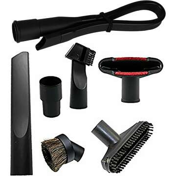 Versatile Vacuum Attachments Kit for Cleaning Efficiency