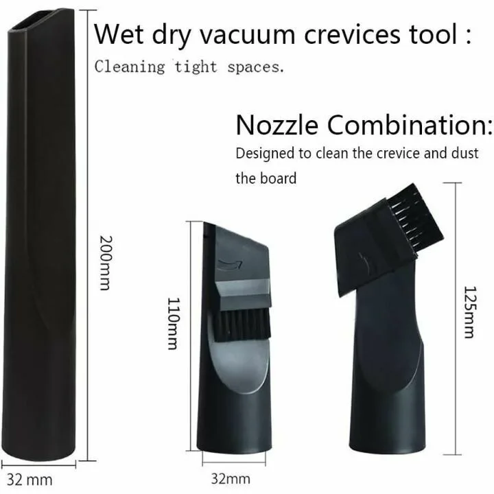 Versatile Vacuum Attachments Kit for Cleaning Efficiency