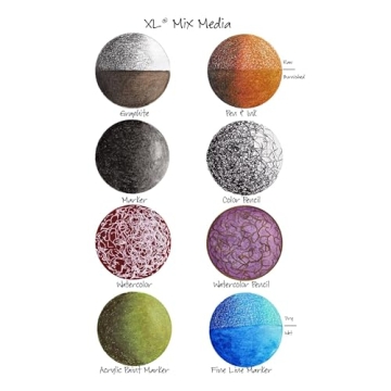 Canson XL Mixed Media Pad for Creative Artists 7x10 inches