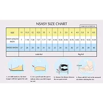 Nsasy Roller Shoes USB Charge Girls Boys Sneakers with Wheels LED Roller Skates Shoes