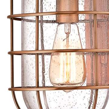 Westinghouse Ferry Outdoor Wall Fixture in Washed Copper