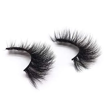 Huapan 4D Mink Eyelashes for Stunning Everyday Glam