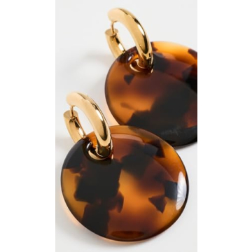 Buy SHASHI Women's Jennifer Lucite Tortoiseshell Earrings - Elegant Style