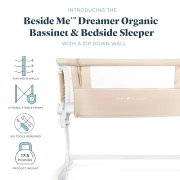 Baby Delight Beside Me Dreamer Bassinet for Safe Sleep