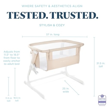Baby Delight Beside Me Dreamer Bassinet for Safe Sleep