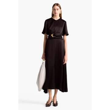 Altuzarra, Honey Dress, 8, Black