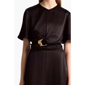 Altuzarra, Honey Dress, 8, Black