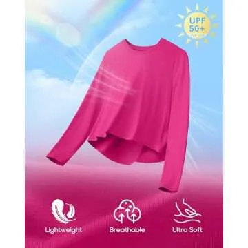 G4Free Long Sleeve Crop Tops - Stylish Workout Wear